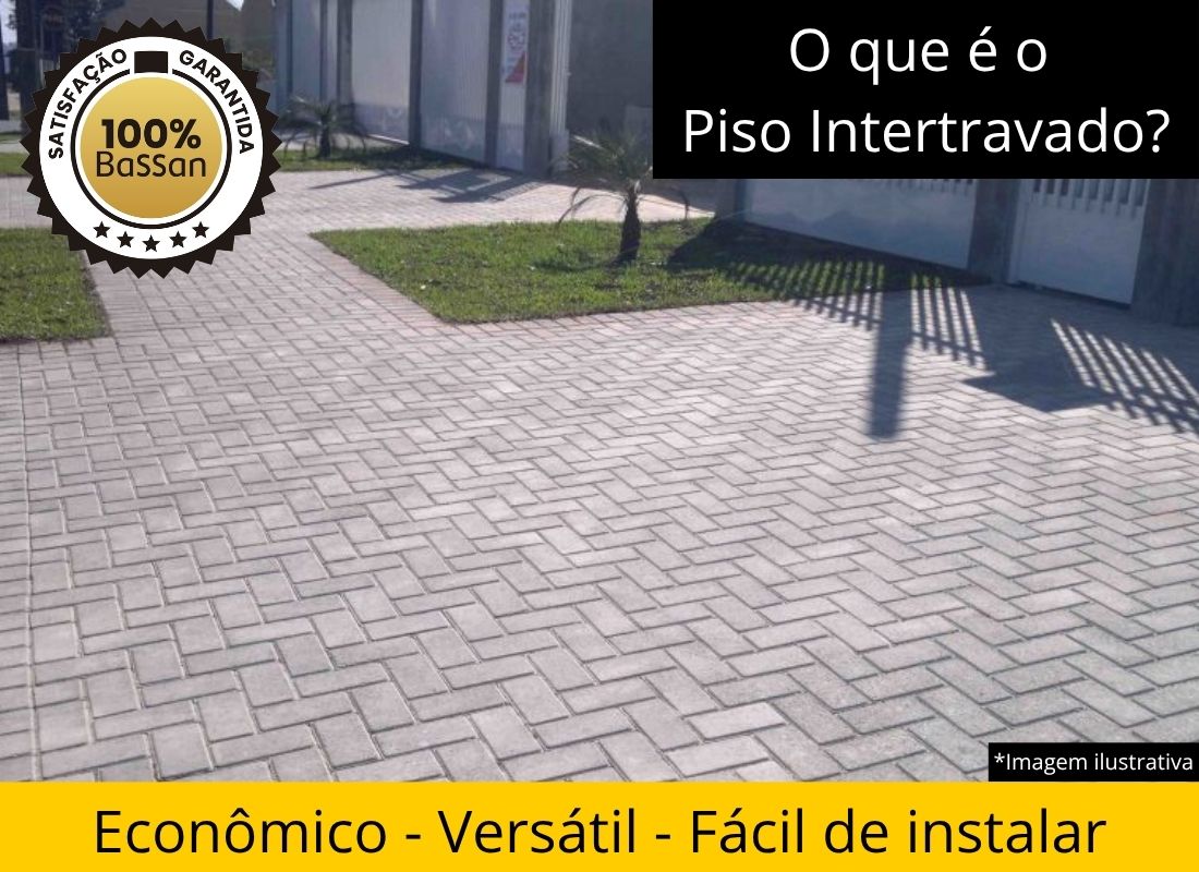 Piso Intertravado de Concreto - Paver e Bloquete de Cimento